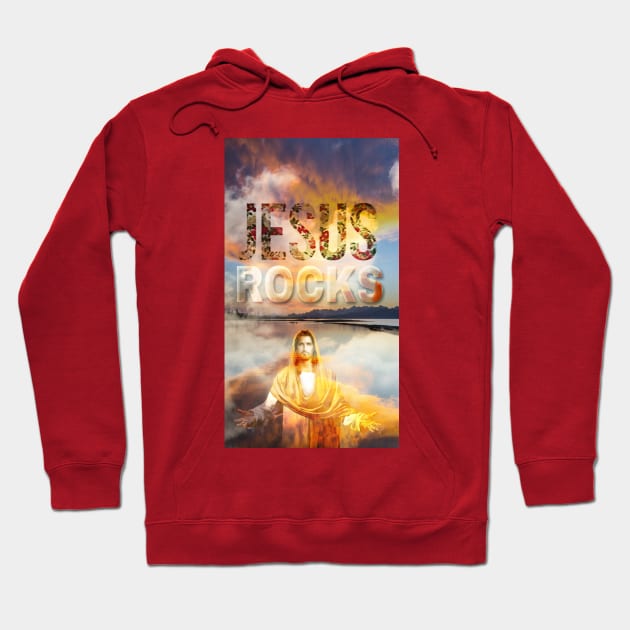 Jesus Rocks II Hoodie by wonderwoman0317